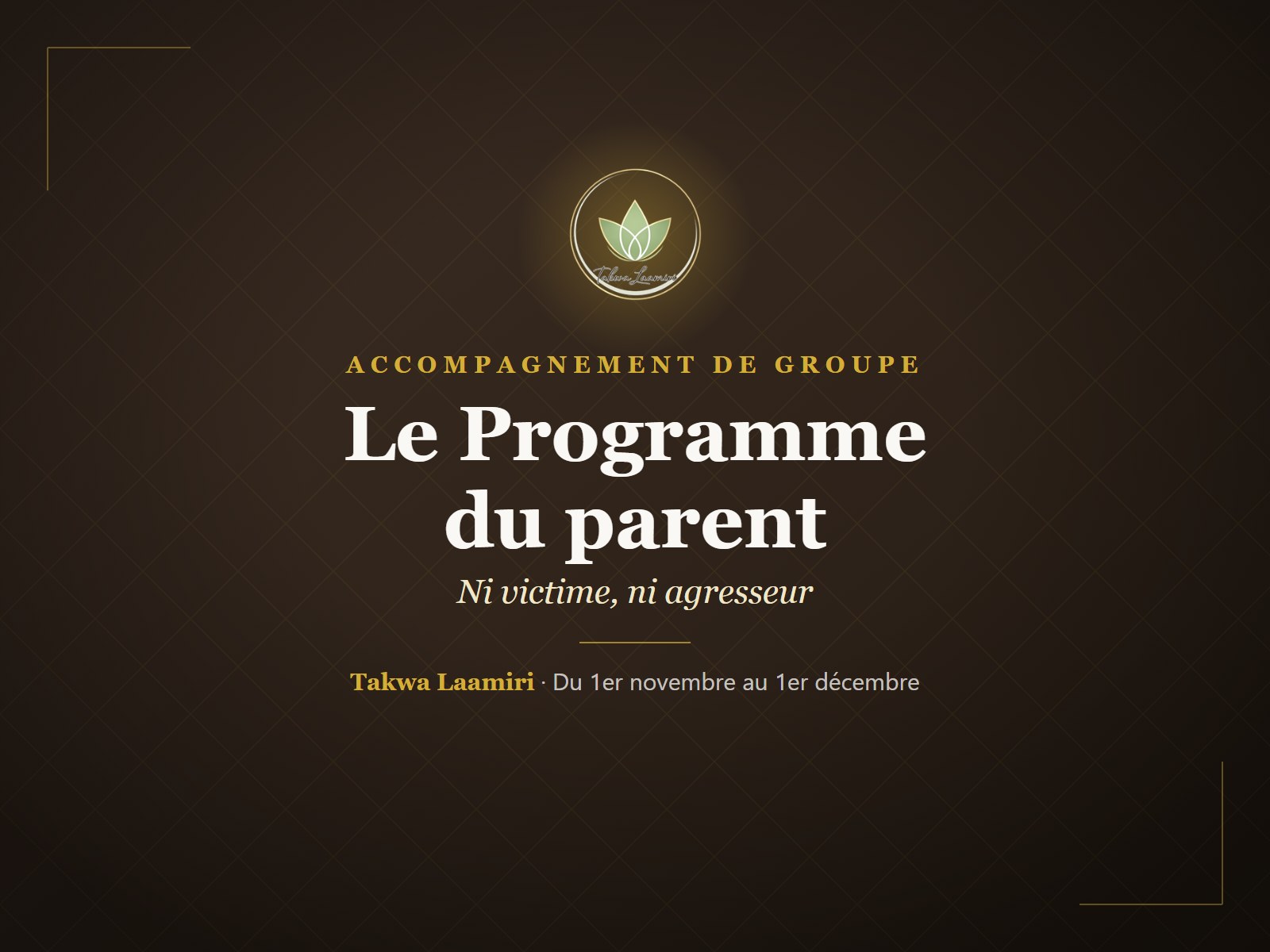 Le Programme du parent